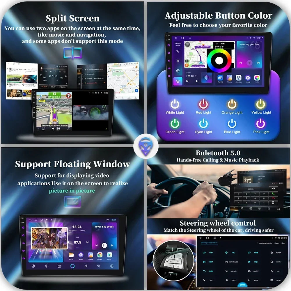 For Toyota RAV4 Rav 4 XA40 2012 - 2018 Car Radio Android Multimidia Player Navigation GPS Carplay Auto Stereo Intelligent System
