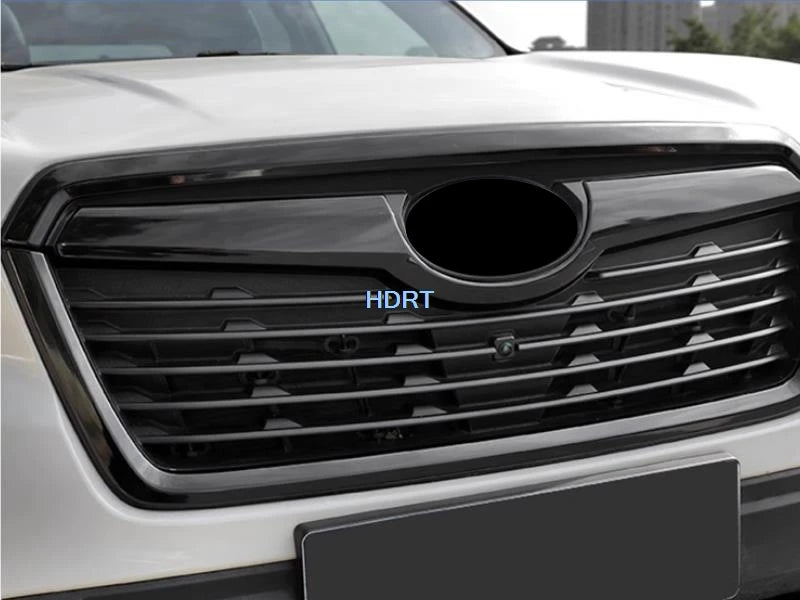 For Subaru Forester 2019-2021 Car Styling Front Racing Grills Hood Cover Trim Protector Decoration Accessories Exterior Sticker