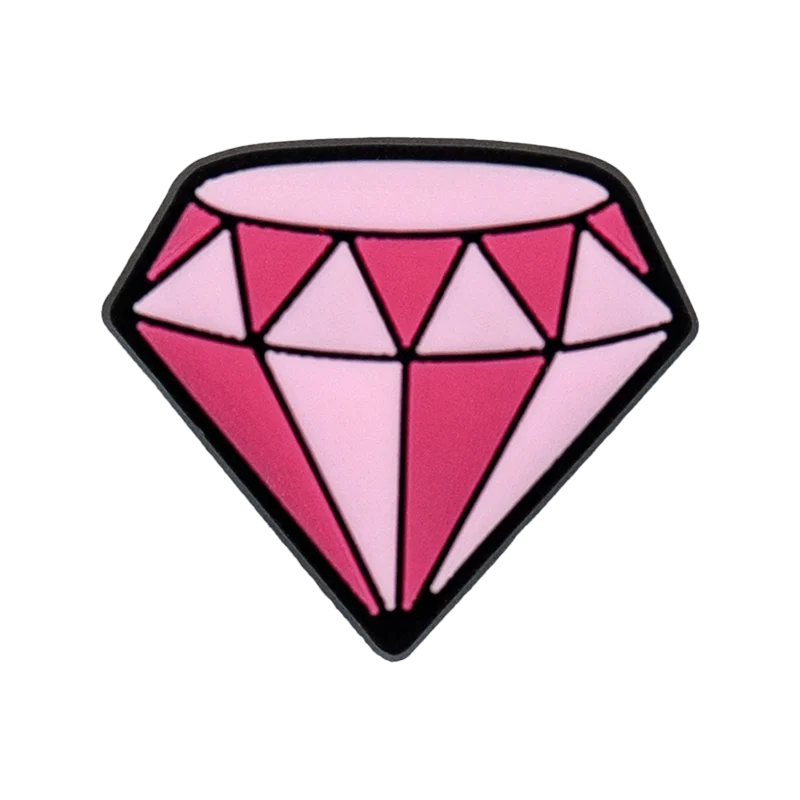 1/50PCS Pink Style Alphabet Women Shoe Charms Accessories Pins for Clog Fashion Women Shoe Buckle Decorations Tote Bag Pendant