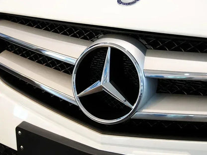 For Mercedes Benz 3D Car Grill Emblem Star Badge Front Grill Logo W204 W205 W213 X253 A B C E S CLA GLB GLC GLE GLS Accessories1