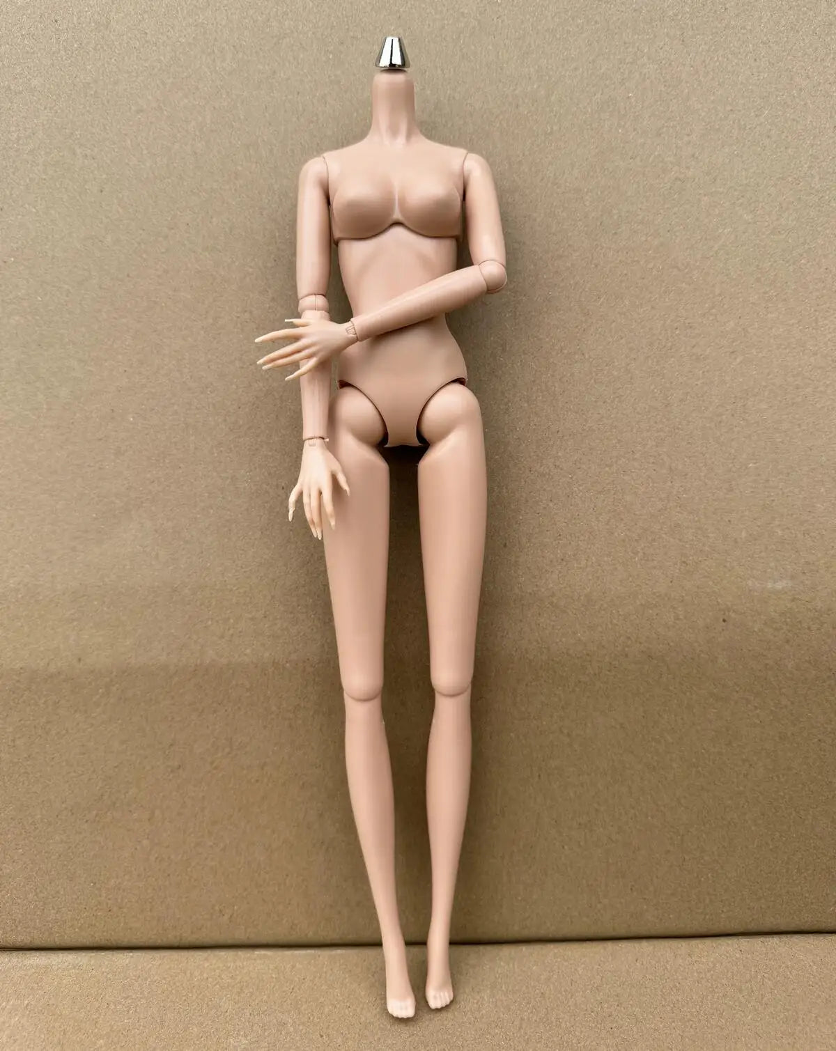 Original LULY Doll Body 8 Skin Tones High Quality Big Boobs 29CM 1/6 Replacement Body For Barbi/FR/IT Doll Heads