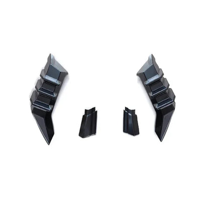 Rear Diffuser Rear R Style Spoiler for Honda Civic 2016-2021 10th Hatchback FK4 FK7 Modification Body Kit Lower Bumper Guard