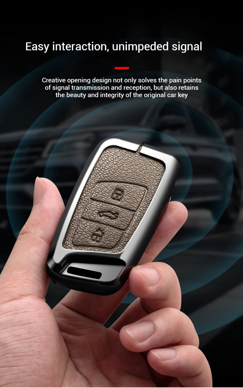 Zinc Alloy Car Key Case Car KeyChain Metal Key Shell For Volkswagen VW Polo Tiguan Golf 4 5 Jetta Beetle Scirocco Passat Shell