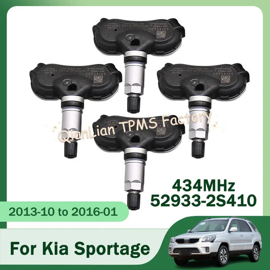 434MHz 529332S410 52933-2S410 TPMS Sensor For Kia Sportage 2013-2016 Car Wheel Tire Pressure Monitoring System Replacement Parts