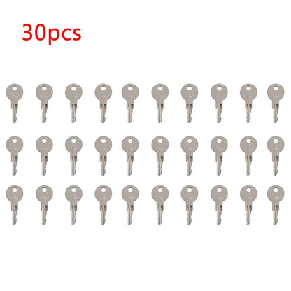 1/5/10/30/50PCS 587 Key For JLG Heavy Construction Equipment 7012587 Ignition Starter Key 587 ELI80-0106