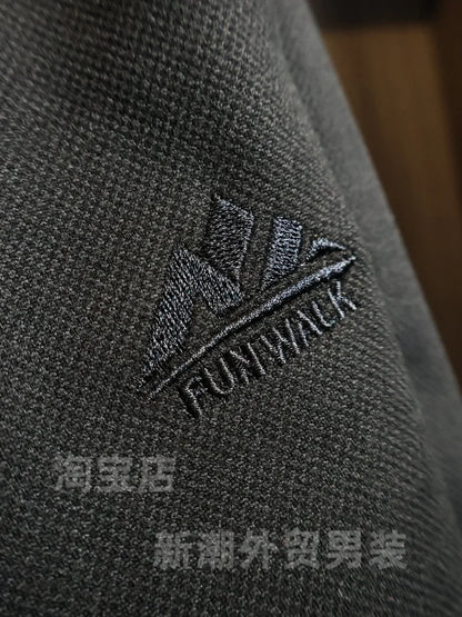 Outdoor Men's Goose down Pants Straight Leg Fashionable Warmth Windproof Autumn Winter Long Pants Casual Nylon Polyester