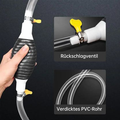 Hand Fuel Pump Car Fuel Tank Sucker Oil Transfer Fuel Pump Petrol Diesel Liquid Manual Pump Syphon Fuel Saver For Gas Gasoline