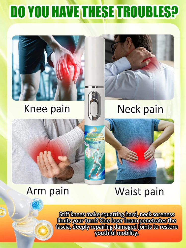 Massage shoulders, waist, legs, feet, and arms.