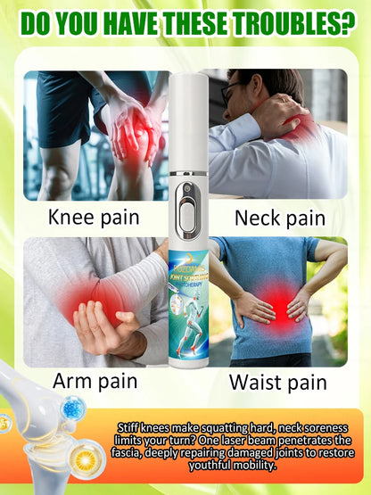 Massage shoulders, waist, legs, feet, and arms.