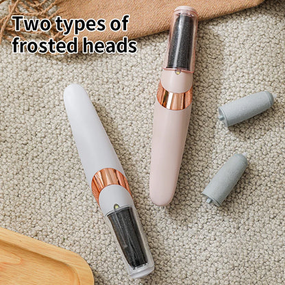 HOMEFISH Electric Foot Grinder Automatic Foot Callus Rubbing Pedicure Dead Skin Callus Remover for Foot Rechargeable Foot Beauty