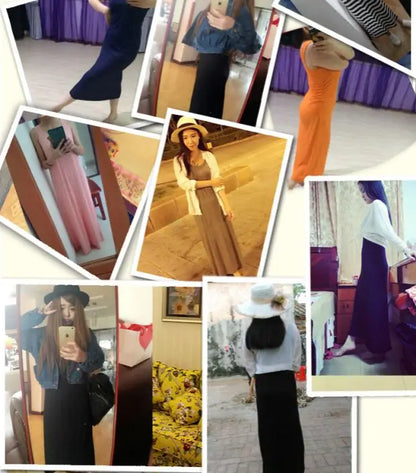 Spring Summer 2026 Women's Modal Long Sleeveless Dress Beachwear Base Layer Vest Skirt Large Size Korean Style Commute