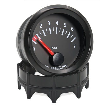 2'' 52mm Racing Car Indicator Water Temp Gauge Oil Temp Meter Voltmeter Oil Press Vacuum Boost Air Fuel Ratio EGT Instrument