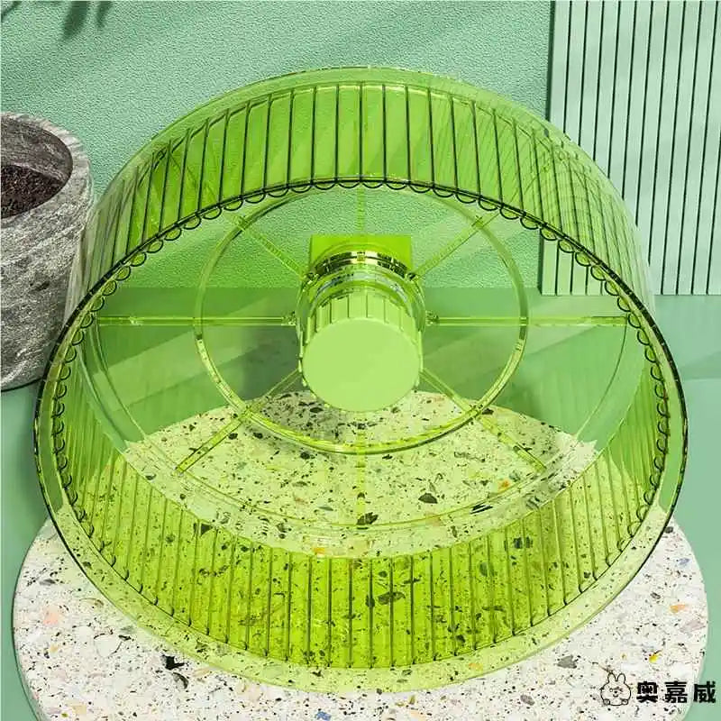 Large Size Silent Running Wheel for Hamster Toy Deprivation Relief Golden Retriever Hamster Cage Supplies Crehensive Infor...