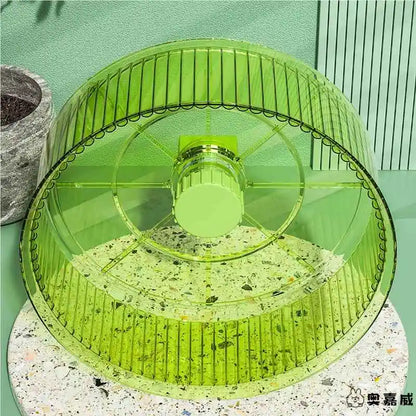 Large Size Silent Running Wheel for Hamster Toy Deprivation Relief Golden Retriever Hamster Cage Supplies Crehensive Infor...