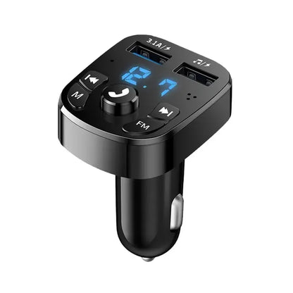1-10Pcs Car Bluetooth Audio MP3 Player 3.1A Fast Charging Dual USB Car Charger Adapters Bluetooth FM Transmitter Receiver
