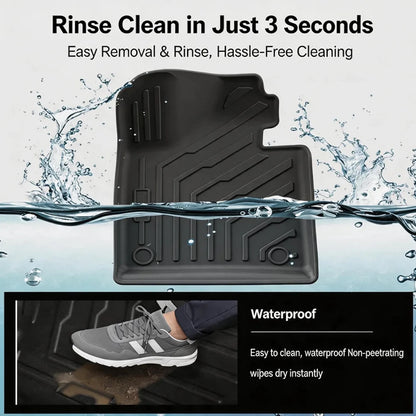 Car Floor Mats For Leapmotor C10 2024 2025 2026 Car Floor Mats & Cargo Liner TPE 3D Foot Mat Waterproof Trunk Mat Protective Pad