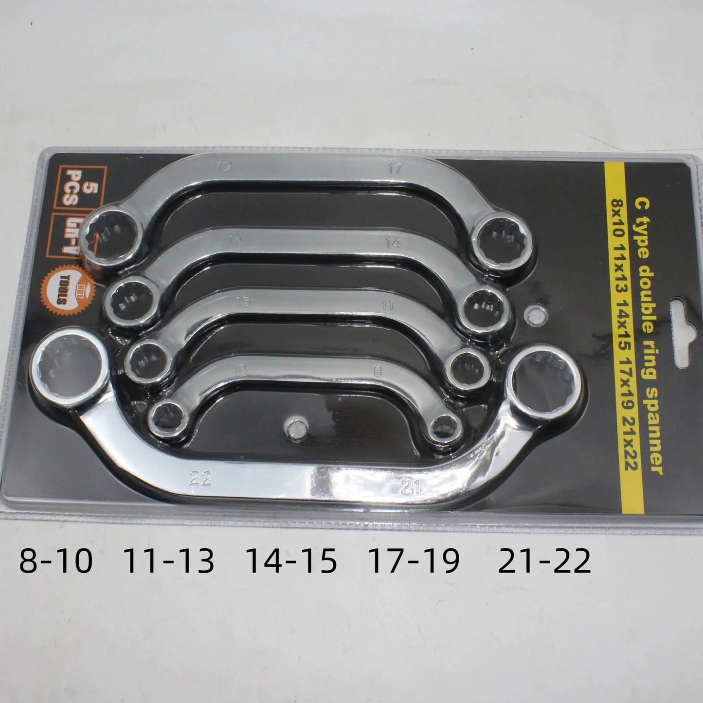 S-Type Socket Wrench U-Type Socket Wrench Set C-Type Moon-Shaped Double-Ended Socket Wrench E-Type Socket