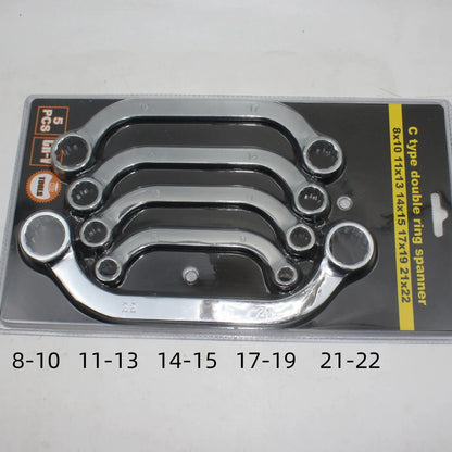 S-Type Socket Wrench U-Type Socket Wrench Set C-Type Moon-Shaped Double-Ended Socket Wrench E-Type Socket