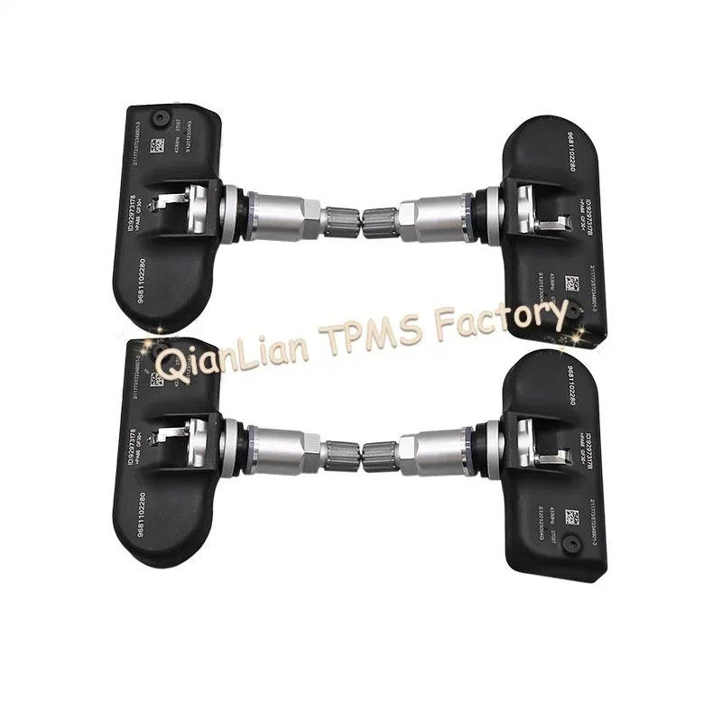 1/4pcs 433MHz 9681102280 TPMS Tire Pressure Monitor System High Precision Tyre Sensor For Peugeot 207 1007 307 407 508 607 807