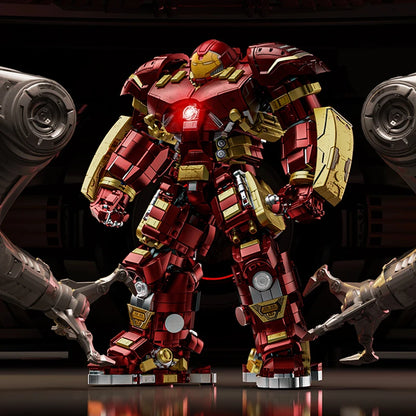 Superheroes MOC Building Blocks Figures 2600+Pcs Marvel Iron Man Mecha Bricks Set Room Ornament DIY Toys Christmas Gifts Adult