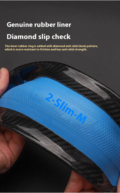 Car AntiSlip Carbon Fiber Leather Steering Wheel Cover, Audi A3 A4 A5 A6 A7 A8 Q1 Q2 Q3 Q5 Q7 Q8 S3 S4 S5 S6 RS3 RS4 RS5 TT