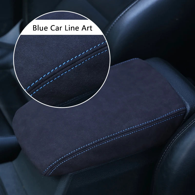 Car Central Armrest box protective cover Trim Decoration for Volkswagen VW Golf 7 7.5 MK7 7.5 GTI VII Accessories 2013-2019 2020