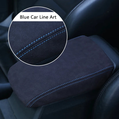 Car Central Armrest box protective cover Trim Decoration for Volkswagen VW Golf 7 7.5 MK7 7.5 GTI VII Accessories 2013-2019 2020