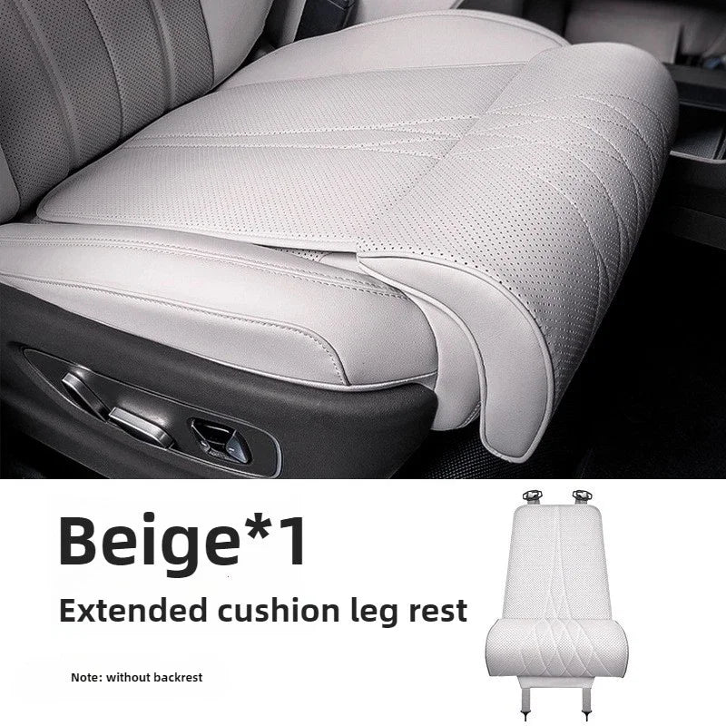 Universal Car Seat Cushion with Leg Support Extension Rest Padding - Car Seat Protection Cover, Relieve Driving Fatigue