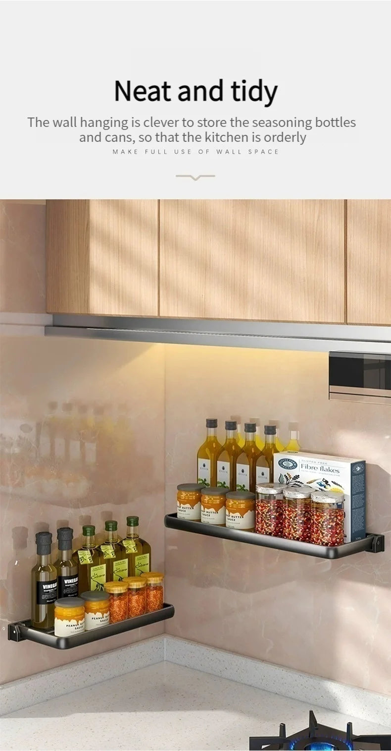 Foldable kitchen Storage Rack Fridge Organizer Storage Tray Clear Food Storage Organizer Spice Rack kitchen Organizer