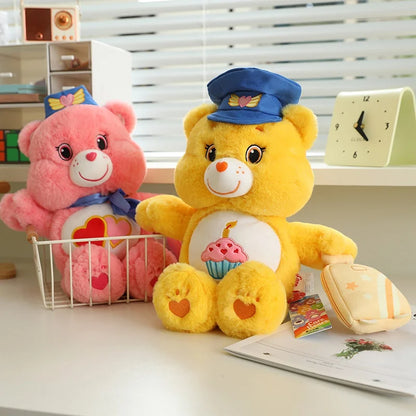 33cm Pilot Care Bears Plush Toys Cartoon Soft Animals Stuffed Dolls Girls Boys Christmas Gift Home Decoration Plush Toys