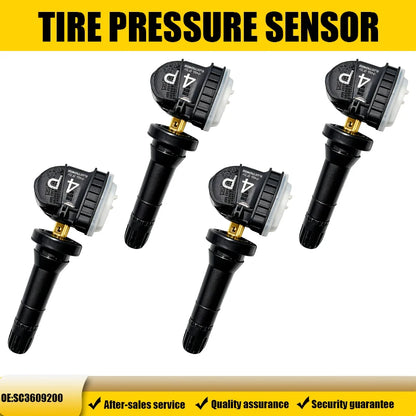 1/4PCS 433MHZ Tire Pressure Sensor TPMS Fit For BYD Han Qin Song Tang Yuan EV Pro Plus DM Replacement For SC3609200 SC-3609200