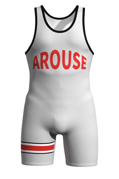 Men's shapewear, jumpsuit, wrestling suit, vest, sports and fitness training suit, weightlifting suit, high elasticity, slim fit