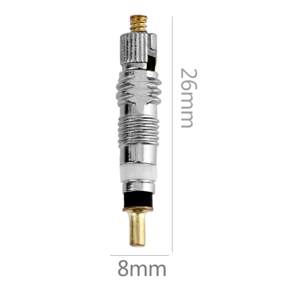 5-1000Pcs Detachable Presta Bicycle Valve Core Replacement Brass CNC FV MTB Road Bike Tire Tubes Service Parts Repair Tools