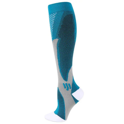 1 Pair S-XXL Large Size Compression Socks Doctor Nurse Golfs Tube Fit Medical Edema Diabetes Varicose Veins Soccer Men Stockings
