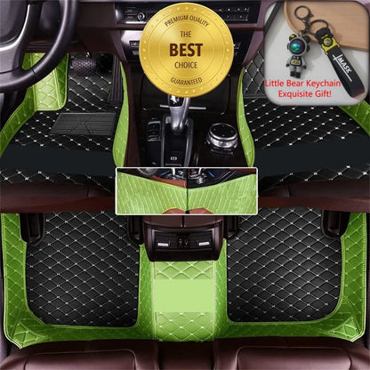Customized Fit for Foton Tunland V7 Car Floor Mats Car Accessories Tailored Waterproof Auto Carpet Mats Left/Right-hand Drive
