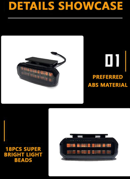 FOR TOYOTA HILUX LED Car Lights Front Grille LED Light Safety Warning Light Harness  Car Accessories LED Signal Lamps