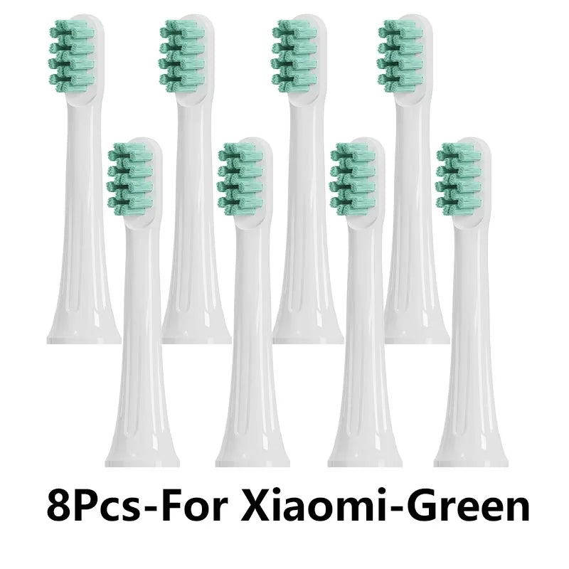 4/8PCS For XIAOMI MIJIA T100 Replacement Brush Heads Sonic Electric Toothbrush DuPont Soft Bristle Suitable Nozzles