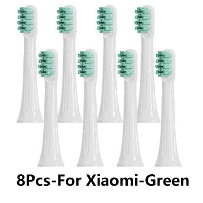 4/8PCS For XIAOMI MIJIA T100 Replacement Brush Heads Sonic Electric Toothbrush DuPont Soft Bristle Suitable Nozzles