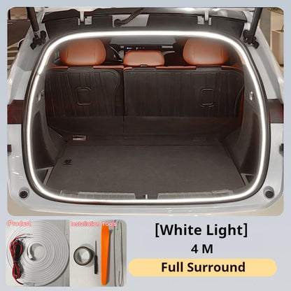 Rear Trunk LED Light Bar Strips Trunk Interior Decorative Lamp Strip Fit For Subaru Forester Interior Accessory Atmosphere