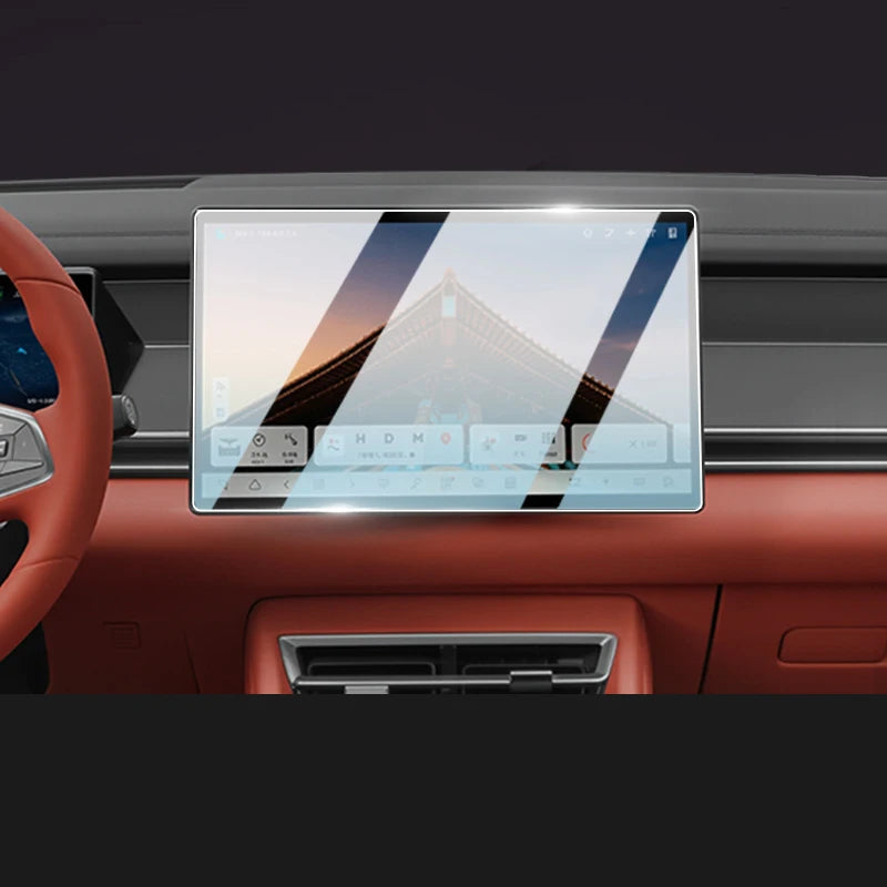 For BYD Sealion 8 Atto 8 Tang L Car Rear Air Conditioning Film Central Control Navigation Tempered Instrument Glass Accessories