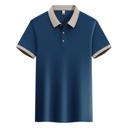 Polos Custom Company Logo Summer Short Sleeves T Shirt for Women Wrinkle-resistant Fabric Men's Overalls Resturant Uniforms Tees
