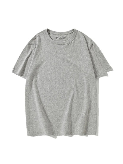 Simple White Oversize T-shirts For Women Cotton Summer Green T Shirts Women Short Sleeve Loose Blue T Shirt Women Yellow Top Tee