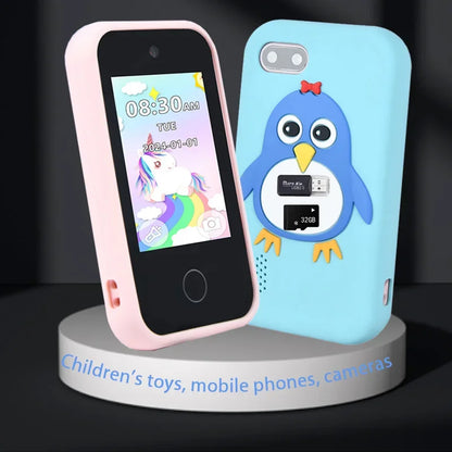 Kids Smart Phone Camera  Educational Toys Musical  Baby Mobile Selfie Camera MP3 Player Gifts Toys Children Phone