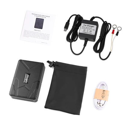 4G car GPS tracker TKSTAR TK915 GPS locator 7800mAh magnet waterproof IP67 tamper proof alarm lifetime free application