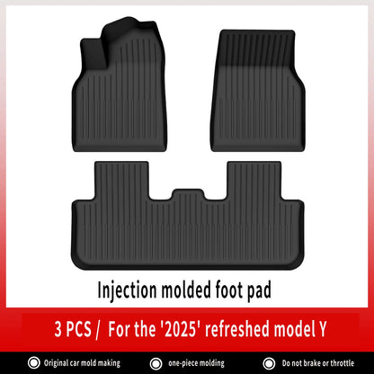 TPE Car Floor Mats For New Tesla Model Y 2025 Juniper Luggage Mat Set Waterproof Anti-slip Trunk Mats Floor Liner Backrest Mats