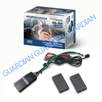 GA-18 Immobilizer 2.4G Wireless Engine Lock Car Smart Alarm System Anti-Hijacking Intelligent Circuit Cut Off Safety Vehicle