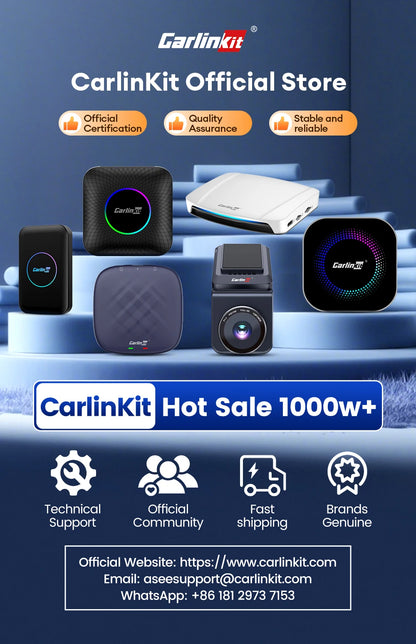 CarlinKit CarPlay Ai Box Android 15 Ultra2 SM6350 8GB+128GB Smart Android TV Box Wireless CarPlay Android Auto GPS For OEM Cars