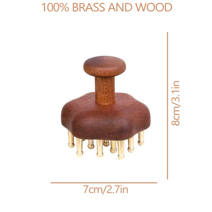 Radiant Skin Savior Lymphatic Detox Face Massager Fades Wrinkles Firms Jawline and Eyes Natural Copper Wood Beauty Tool