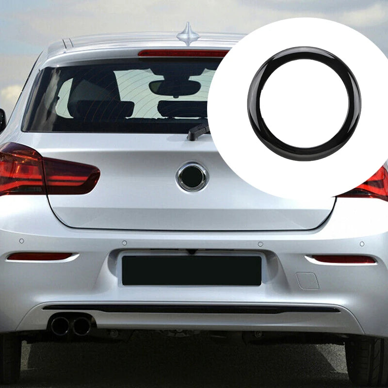 Car Exterior Parts Gloss Black Rear Badge Boot Ring Surround For Bmw F20 F21 1 Series M135i M140i Durable Automotive Parts