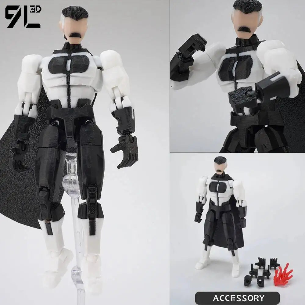 9L3D Invincible Slayer Daryl Dixon Lucky13 Action Figure Dummy13 Multi-Jointed Collectible Model Toys Titan13 Birthday Gifts T13